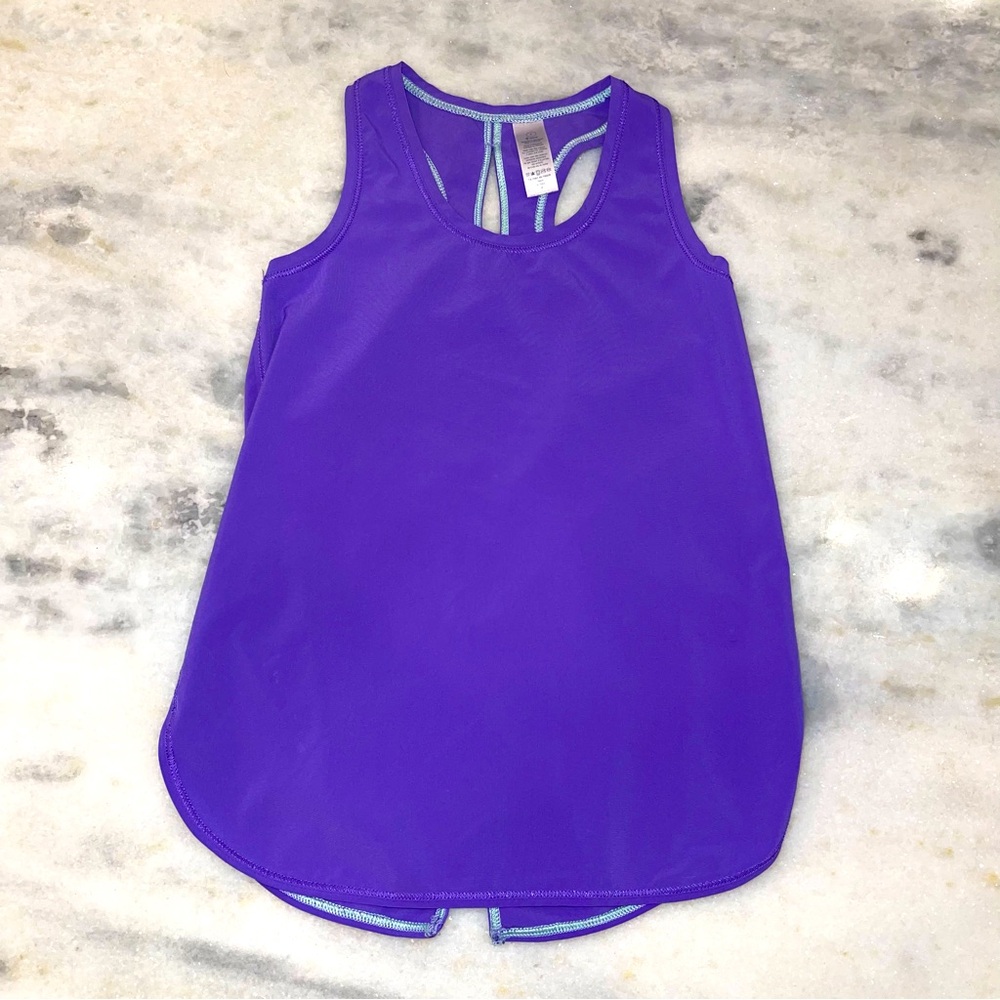 Ivivva Purple Athletic Flowy Tank